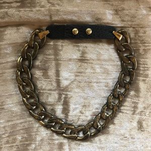 Jenny Bird Riri Collar. Gold.